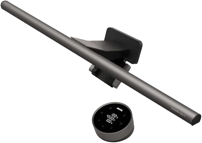 Product photo: BenQ ScreenBar Halo 2 LED Monitor Light Bar