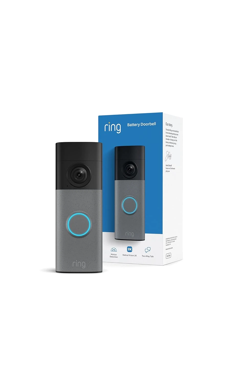 Product photo: Ring Battery Doorbell (2nd gen)